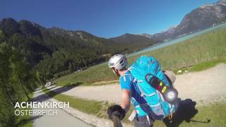 Alpenüberquerung mit dem Einrad: München - Venezia