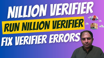 Nillion Verifier | Run Nillion Verifier | Fix Verifier Errors