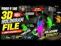 🎯 OB53 Free Fire Hologram File | 3D Enemy Highlight + Pro Settings