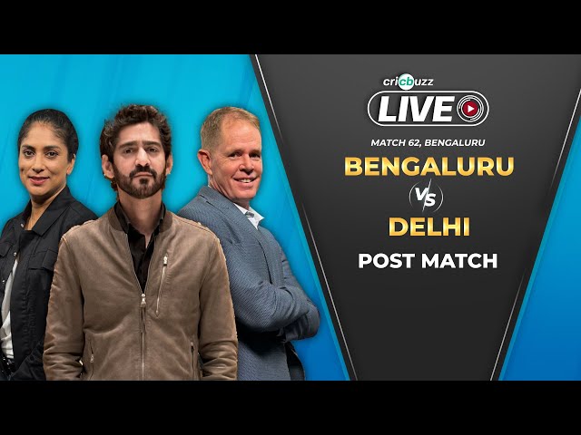 Cricbuzz Live: #YashDayal's 3-fer helps #RCB all out #DC u0026 win by 47 runs, stay in Playoffs race class=