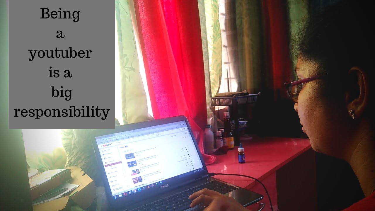 Being a youtuber is a big responsibility || Sravya's Channel 