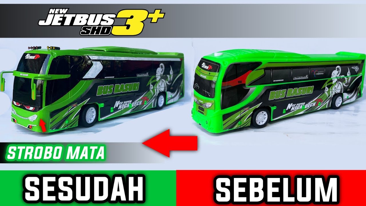 MODIFIKASI BUS BASURI MENJADI BUS JB3 PO HARYANTO