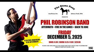 The Stone Pony - Backstage Interview w/ Phil Robinson (by The Coast Press)