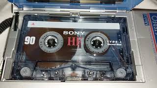 Watch the Tape Mechanism playing a Cassette on the Toshiba KT S3 Portable Cassette Player screenshot 3