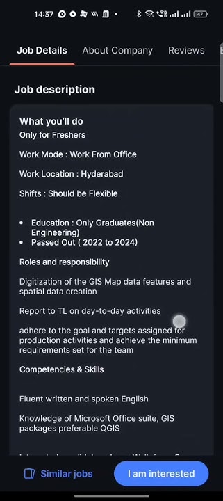 Gis Mapping Interviews In Hyderabad Gis mapping walkin in hyderabad - YouTube