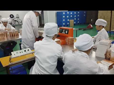 Facial Mask Cartoning Packing Machine-Mask pack into the box