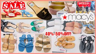 MACY'S DESIGNER SHOES DEALS & SALE 40%-50%OFF‼️MICHAEL KORS COACH INC TOMMY HILFIGER︎SHOP WITH ME