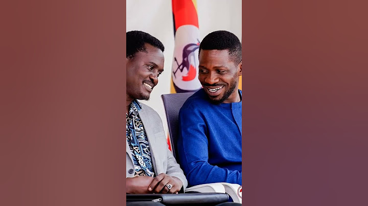 H.E PRESIDENT BOBI WINE TODAY