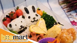 15 cách làm cơm Bento đẹp thơm ngon dinh dưỡng và đơn giản cho bé