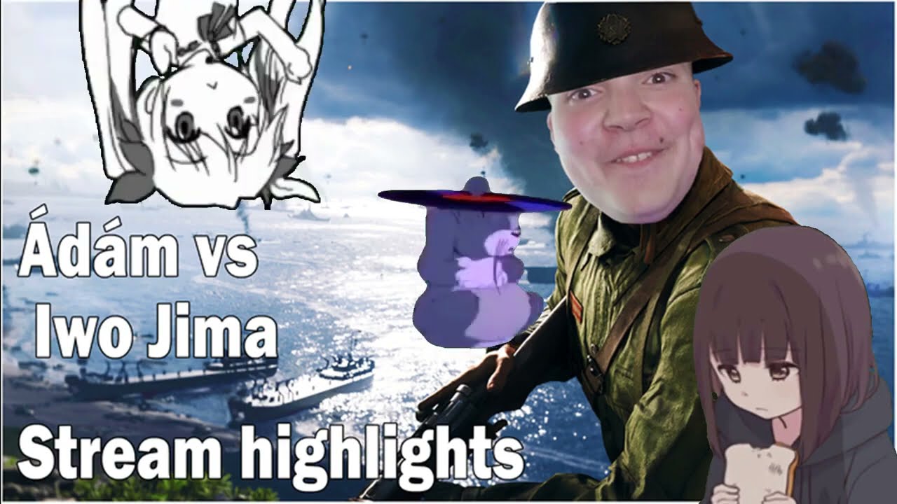 Ádám vs Iwo Jima  (Battlefield V) - Ádám Stream Highlights [REUPLOAD]