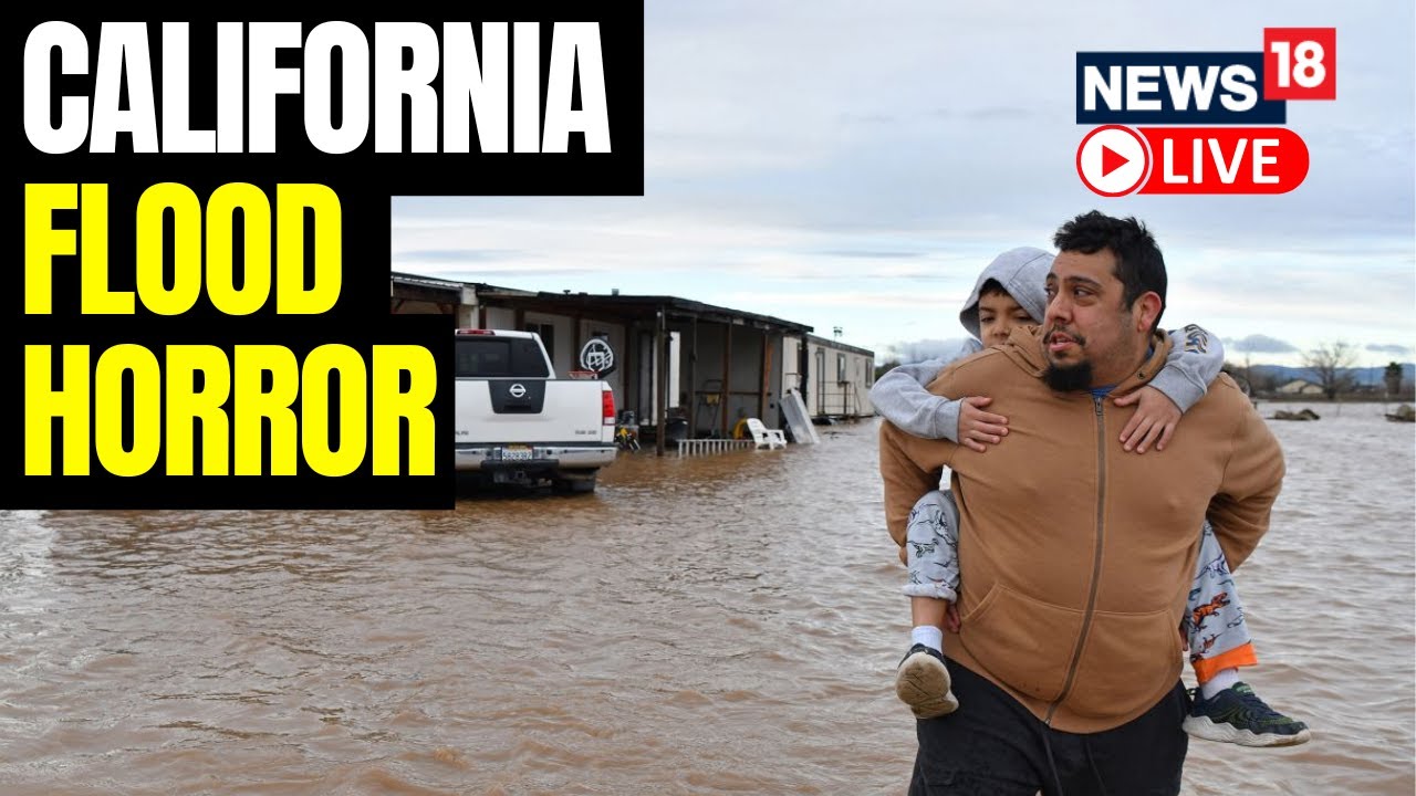 Heavy Flood In California Washes Away The Roads | California Weather ...