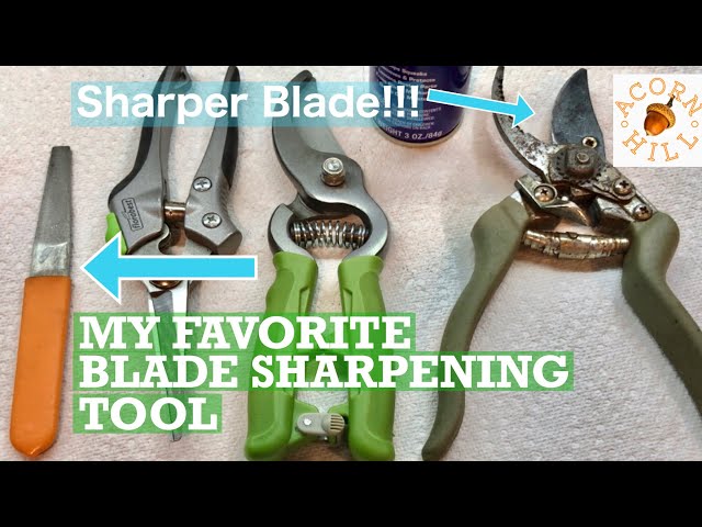Garden tool sharpening  Gary Barbe Blade Sharpener