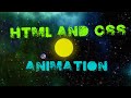 HTML & CSS Tutorial: Create a Rotating Earth Around the Sun Animation