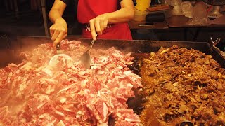Malaysia Legendary Night Market Street Food - Korean Bbq Lamb