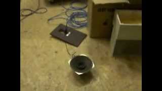 Blowing a crappy speaker on an QSC PL236 amplifier