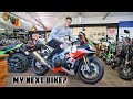 Shopping For a New Motorcycle!