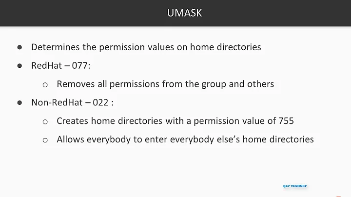 08 Locking Down Users' Home Directories the Red Hat CentOS and Debian Ubuntu Way