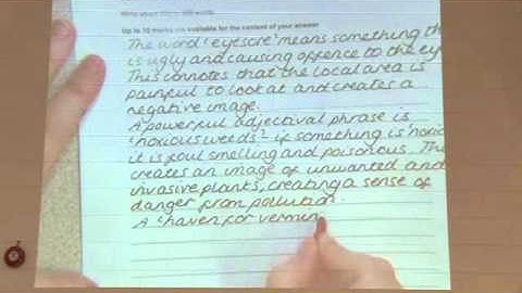 GCSE English CIE Extended Walking Talking Mock Part 3