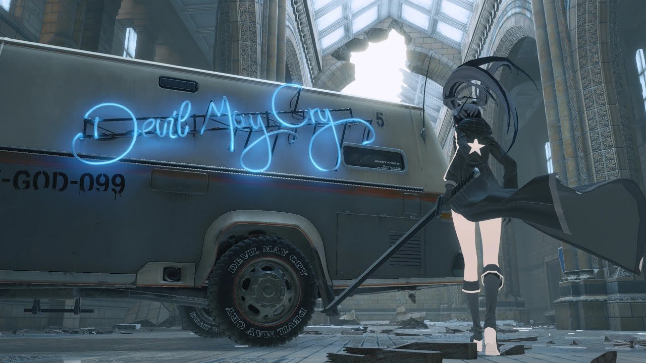 Black Rock Shooter vs Cavaliere Angelo