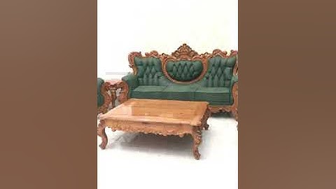 Bộ bàn ghế sofa cổ điển C22 phong cách hoàng gia châu Âu, bàn giao thành công đến nhà khách hàng.