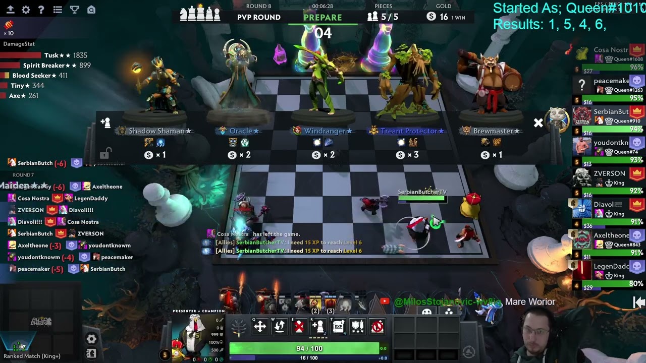 9 Warriors 4 Orcs! Dota Auto Chess Season 41!