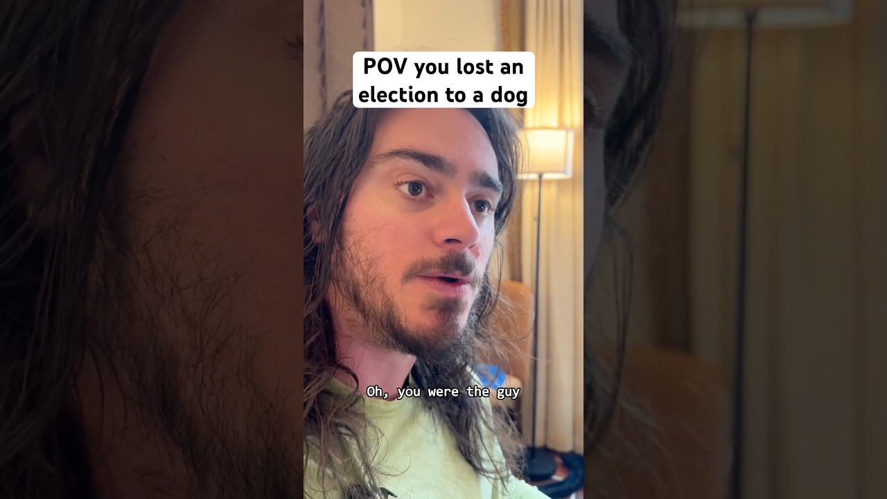 that city that elected a dog as its mayor #shorts #comedy #funny