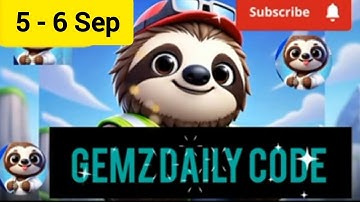 Gemz Daily Code 5 - 6 September