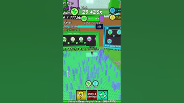 GRASSHOP! | GCI Hardcore  #roblox #grasscuttingincremental