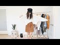 FALL TRY ON HAUL (Lulus, Forever 21, Princess Polly, etc)