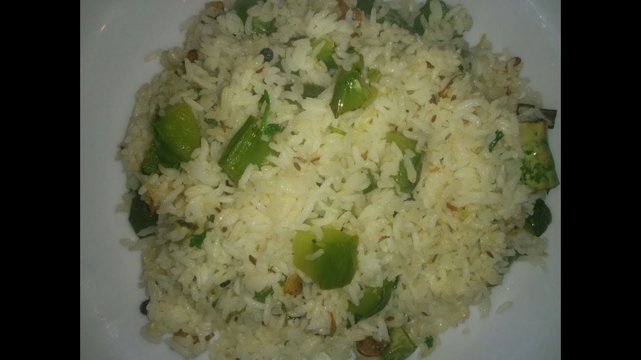 Capsicum Rice easy Rice Bath Recipe Savita Benur Special YouTube capsicum-rice-easy-rice-bath-recipe-savita-benur-special-youtube