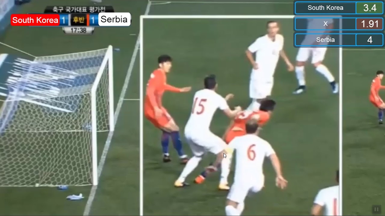 Koo Ja-Cheol Goal Against Serbia - South Korea vs Serbia 1-1 International Friendly Match
