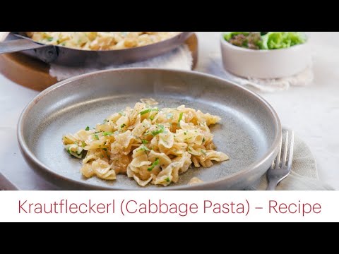 How to make Krautfleckerl (pasta with caramalized cabbage) - Recipe