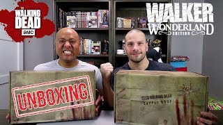 Amc The Walking Dead Supply Drop Box Unboxing Walker Wonderland Edition December 2019