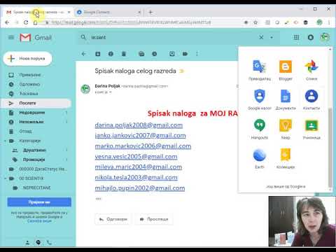 Kako dodati kontakte u gmail sa oznakom