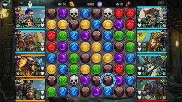 GEMS OF WAR DUNGEON PERFECT RUN PS4