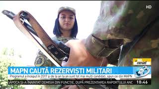 MAPN caută rezervişti militari