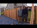 Building a Cedar Picket Fence with My Dad