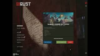 Rust fissure menu theme