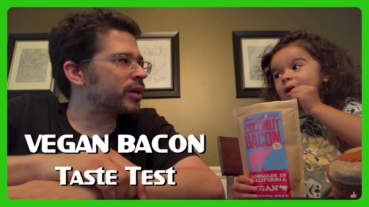 gadgets with small rotary blades VEGAN BACON TASTE TEST! 🌱🥓