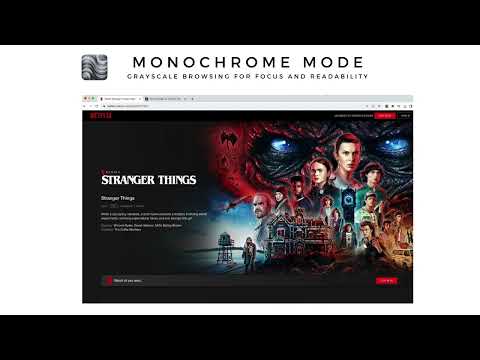 Monochrome Mode — Grayscale Browsing for Focus video preview 2