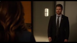 Olicity - Arrow - 5x14 Pt.9 - "Your laptop?" - Susan tells Olvier she was fired