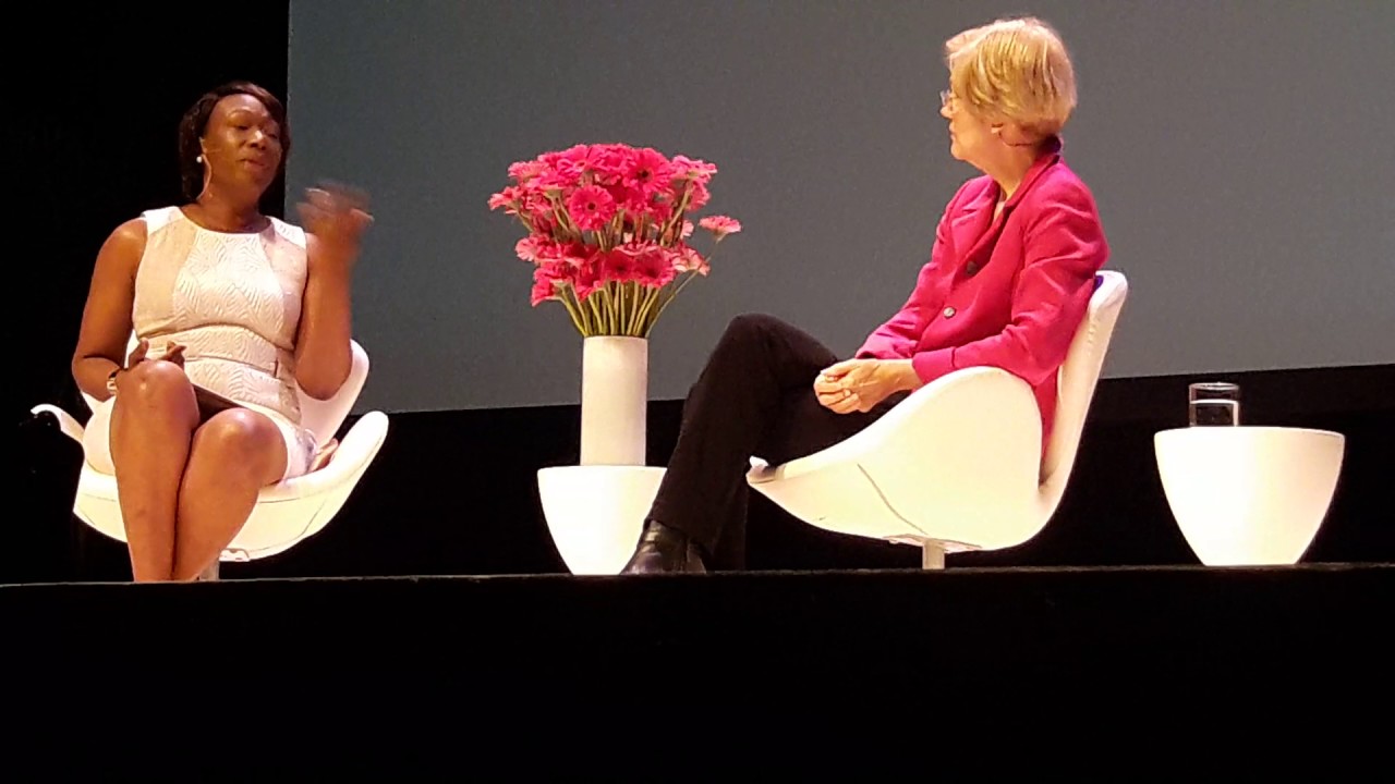 6 1 17 Pt 1 Eliz Warren & Joy Ann Reid SF Joy Persistence Event - YouTube