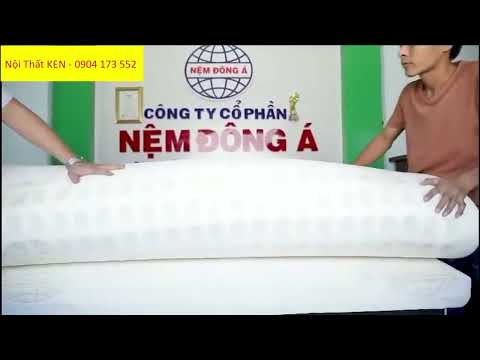 Video nệm cao su đông á gold - youtube