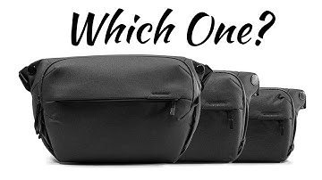 Peak Design Everyday Sling Comparison and Review - 3L, 6L, 10L - Which One Is Right For You?