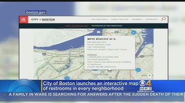 City Of Boston Launches Interactive Map Of Restrooms
