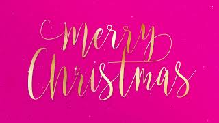 Christmas TV Art Screensaver Xmas Background 4k Pink Christmas Ambience