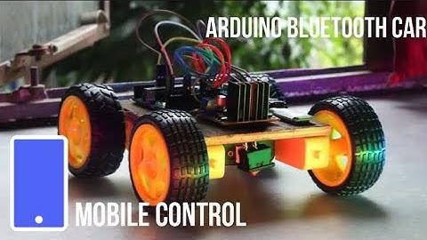 How to make Arduino Bluetooth control car with Arduino UNO, L298N Motor Driver, HC-05 / Adi Creator