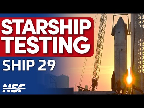 SpaceX Tests Ship 29 Again in Preparation for the Fourth Starship Flight