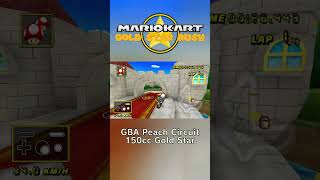 GBA Peach Circuit #goldstarrush #mariokartwii #shorts