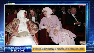 Başkan Recep Tayyip Erdoğan, Yusuf İslamın Konserini Izledi